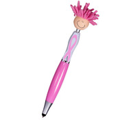 Breast Cancer Awareness Screen Cleaner With Stylus Pen